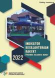 Indikator Kesejahteraan Rakyat Provinsi Sulawesi Barat 2022