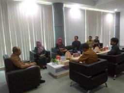 Meet the Head of BPS Mateng, Head of BPS West Sulawesi Meet the Regional Secretary of Mateng