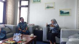 Study Visit of BPS West Sulawesi to Lanal Mamuju for Development of Service Supporting Buildings