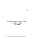 Produksi Tanaman Padi Dan Palawija Provinsi Sulawesi Barat Tahun 2010