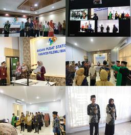 18 BPS Functional Officials throughout West Sulawesi Inaugurated, Ready to Face Future Challenges