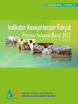 Indikator Kesejahteraan Rakyat Provinsi Sulawesi Barat 2012