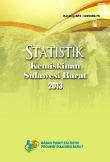 STATISTIK Kemiskinan Sulawesi Barat 2013