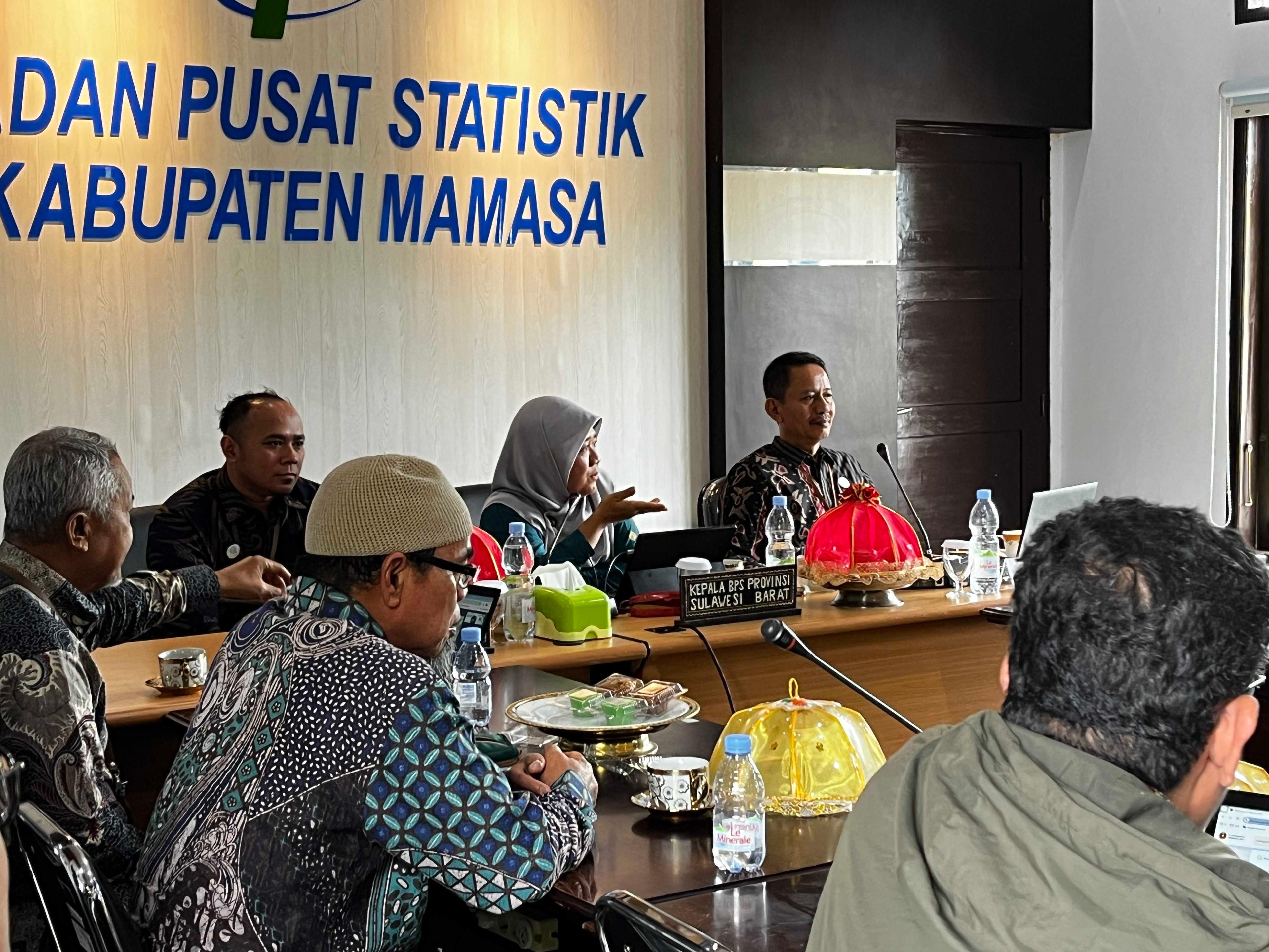 BPS Sulbar Evaluasi SEP 2024 di Mamasa