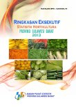 RINGKASAN EKSEKUTIF STATISTIK HORTIKULTURA PROVINSI SULAWESI BARAT 2013