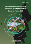 Daftar Nama Wilayah Administrasi Provinsi Sulawesi Barat Semester I 2022